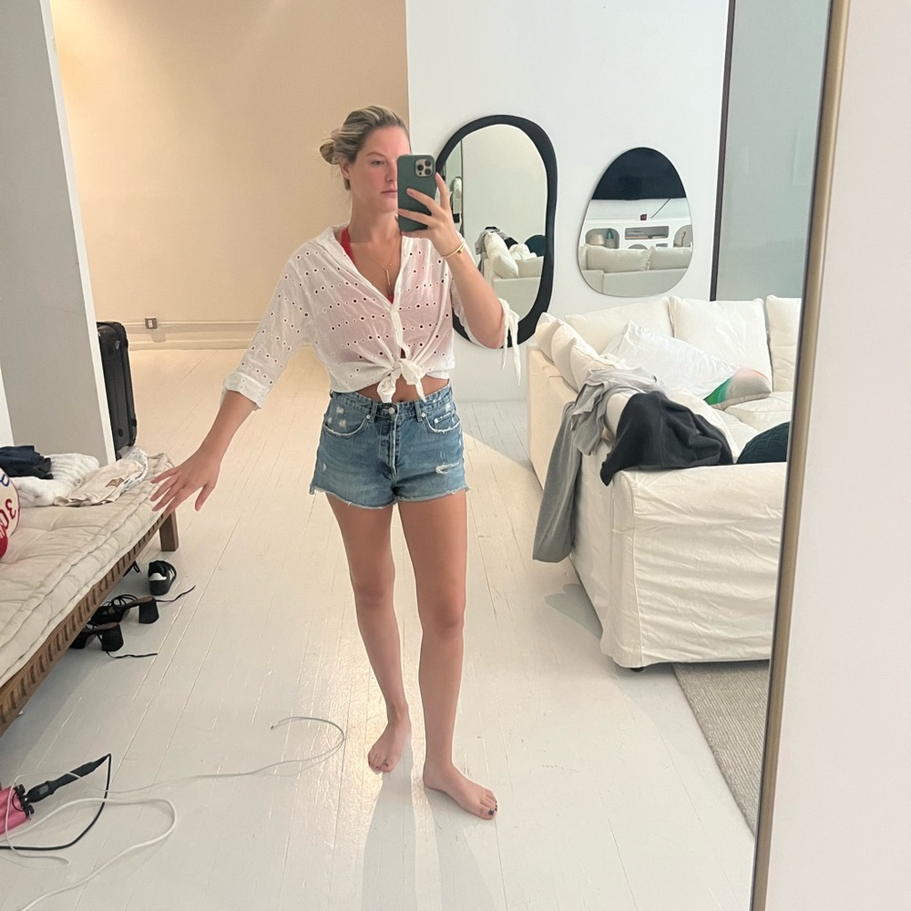 Beach shirt from St. Barth’s boutique